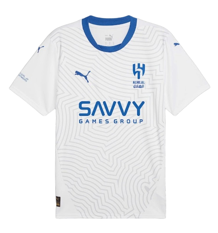 Maillot Al Hilal Extérieur 2024/25 - Cliquez sur l'image pour la fermer